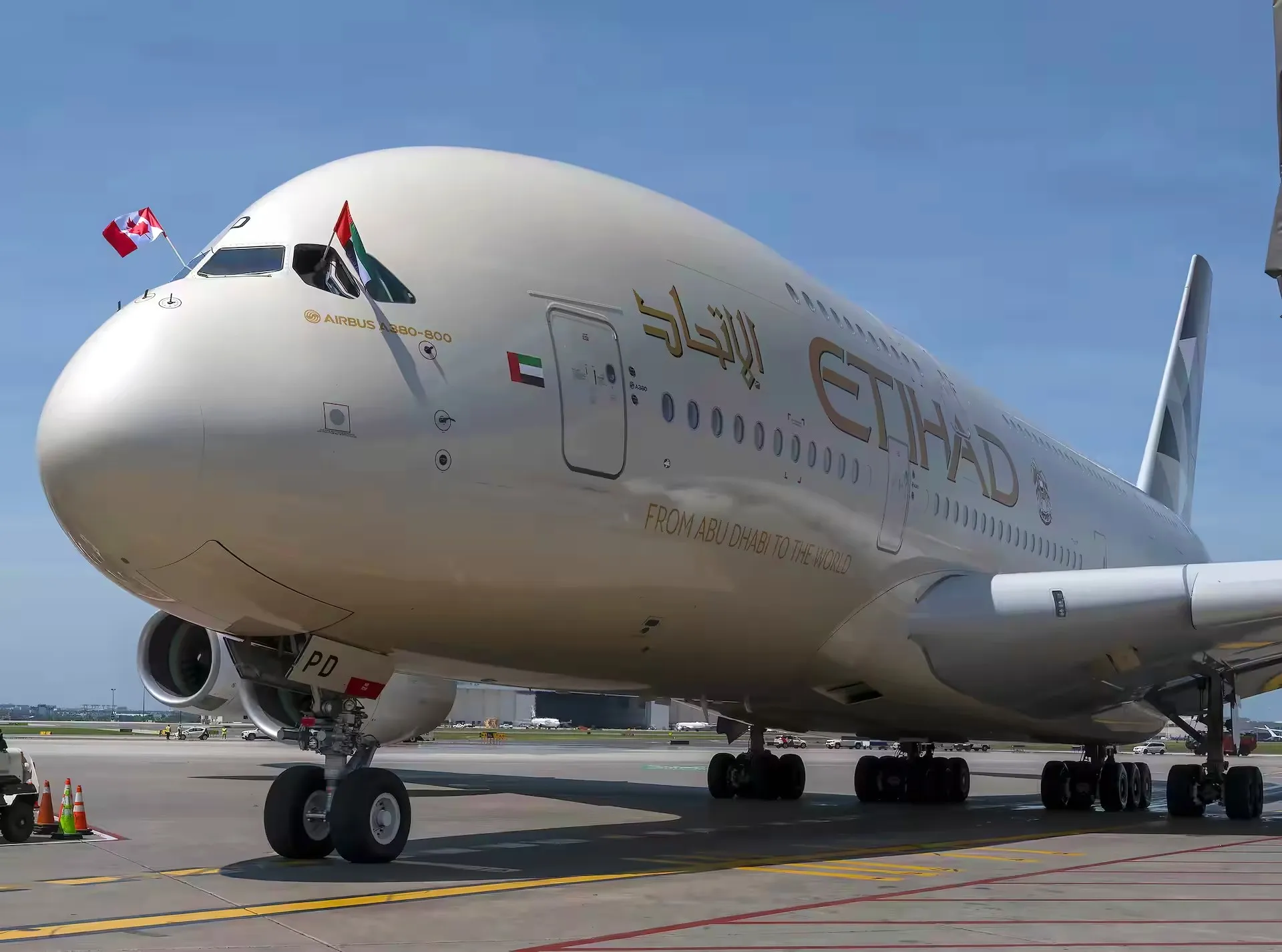 Etihad Lands First Double A380 Daily Service in Toronto